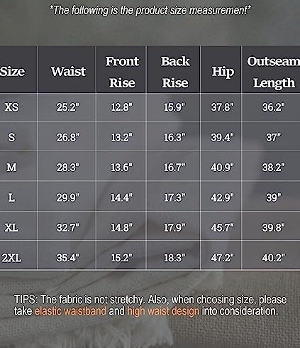 Women's Linen Trousers, Drawstring 4 Pocket High Waist Slip-On